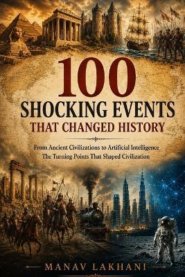 100 Shocking Events That Changed World History: : From Ancient Empires and Medieval Battles to World Wars, Revolutions, Disasters, and Modern Global Crises Worldwide That Reshaped Humanity - Manav Lakhani - cover