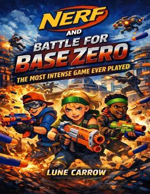 Nerf And Battle for Base Zero: The Most Intense Game Ever Played - Lune Carrow - cover