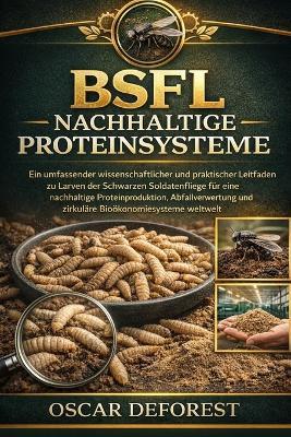 Bsfl Nachhaltige Proteinsysteme: Ein umfassender wissenschaftlicher und praktischer Leitfaden zu Larven der Schwarzen Soldatenfliege für eine nachhaltige Proteinproduktion, Abfallverwertung und zirkuläre Bioökonomiesysteme weltweit - Oscar DeForest - cover