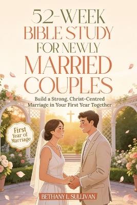 52-Week Bible Study for Newlyweds: Build a Strong, Christ-Centered Marriage in Your First Year Together - Bethany L Sullivan - cover