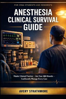 Anesthesia Clinical Survival Guide for CRNA Students and Residents: Master Clinical Practice, Ace Your ABA Boards, and Confidently Manage Every Case from Day One Through Certification - Avery Strathmore - cover