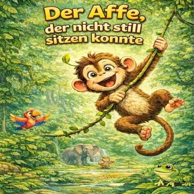 Max - Der Affe, der nicht still sitzen konnte - Sarah Schäfer - cover