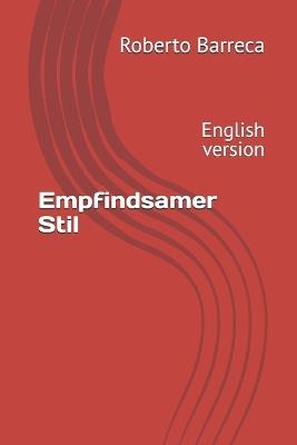 Empfindsamer Stil: English version - Roberto Barreca - cover