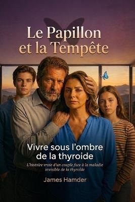 Le papillon et la tempête: Vivre sous l'ombre de la thyroide - James Hamder - cover