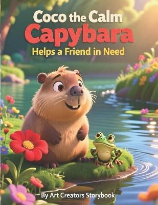Coco the Calm Capybara Helps a Friend in Need: A Children's Book About Kindness, Empathy, and Helping Others for Kids Ages 3-7 - Art Creators - cover