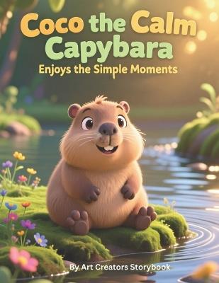 Coco the Calm Capybara Enjoys the Simple Moments: A Children's Book About Mindfulness, Being Present, and Finding Joy in Little Things for Kids Ages 3-7 - Art Creators - cover