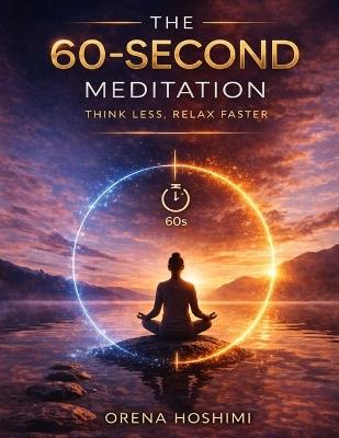60 Second Meditation: For anyone tired of constant thinking and inner restlessness, a gentle and different path to mental clarity, emotional ease, and real inner peace without effort or struggle - Orena Hoshimi - cover