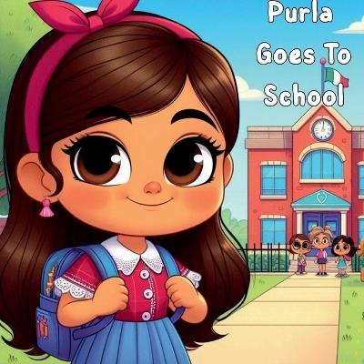 Purla Goes To School - T Anthony - cover