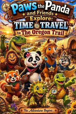 Paws the Panda and Friends Explore: Time Travel to the Oregon Trail - Caleanna Reeve - cover