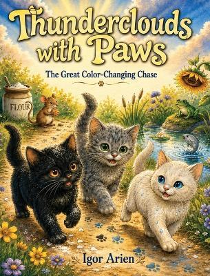Thunderclouds with Paws: The Great Color-Changing Chase - Igor Arien - cover
