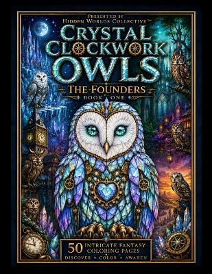 Crystal Clockwork Owls: The Founders - Hidden Worlds Collective - cover