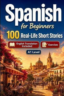 Spanish for Beginners A1: Improve your reading comprehension and written expression through simple bilingual everyday situations - Speaknest - cover