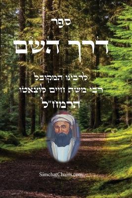 ספר דרך השם - הרמח"ל: Kabbalah Book - Derekh Hashem - הרב חיים לוצאטו הרמחל - cover