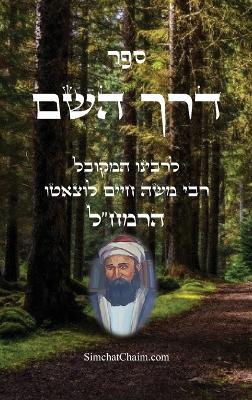 ספר דרך השם - הרמח"ל: Kabbalah Book - Derekh Hashem - הרב חיים לוצאטו הרמחל - cover