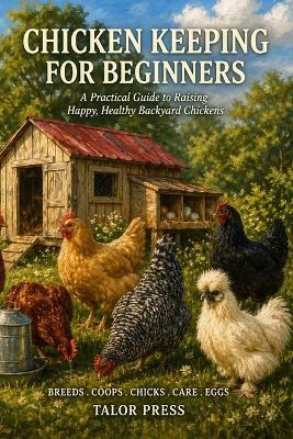 Chicken Keeping for Beginners: A Practical Guide to Raising Happy, Healthy Backyard Chickens: Everything You Need to Know About Breeds, Coops, Feeding, Egg Production, Health Care, and More - Talor Press - cover