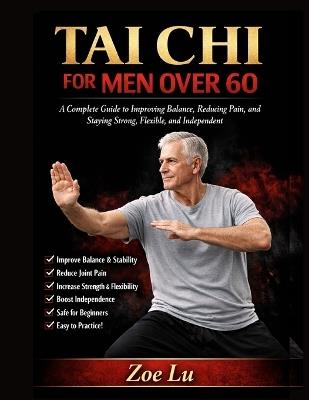 Tai CHI for Men Over 60: A Complete Guide to Improving Balance, Reducing Pain, and Staying Strong, Flexible, and Independent - Zoe Lu - cover