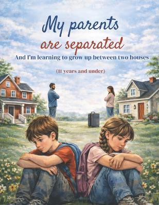 My parents separated -And I'm learning to grow up two houses - Sonia Doucet - cover