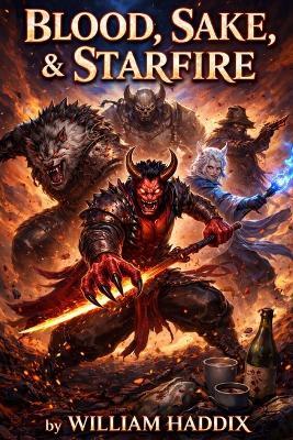 Blood, Sake, & Starfire - William Haddix - cover