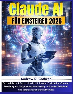 Claude AI für Einsteiger 2026: Der praktische 7-Tage-Leitfaden für Prompt-Engineering, Content-Erstellung und Aufgabenautomatisierung - mit realen Beispielen und sofort einsatzbereiten Prompts - Andrew P Cothren - cover