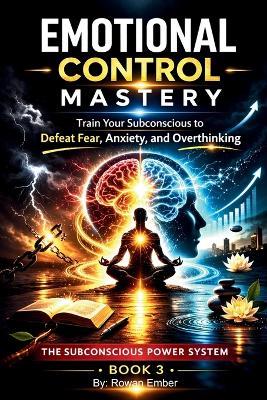 Emotional Control Mastery: Train Your Subconscious to Defeat Fear, Anxiety, and Overthinking - Rowan Ember - cover