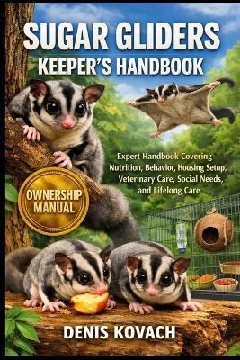 Sugar Gliders Keeper's Handbook: Expert Handbook Covering Nutrition, Behavior, Housing Setup, Veterinary Care, Social Needs, and Lifelong Care - Denis Kovach - cover