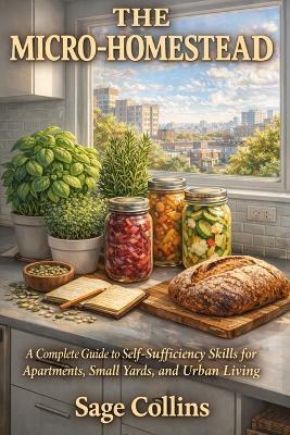 The Micro-Homestead: A Complete Guide to Self-Sufficiency Skills for Apartments, Small Yards, and Urban Living - Sage Collins - cover