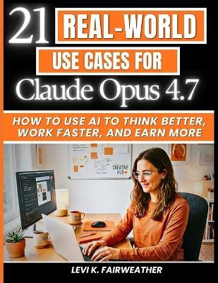 21 Real-World Use Cases for Claude Opus 4.7: How to Use AI to Think Better, Work Faster, and Earn More - Levi K Fairweather - cover