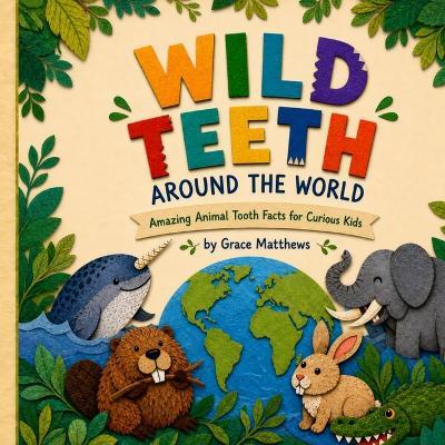 Wild Teeth Around The World: Amazing Animal Tooth Facts for Curious Kids - Grace Matthews - cover