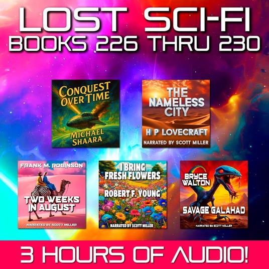 Lost Sci-Fi Books 226 thru 230