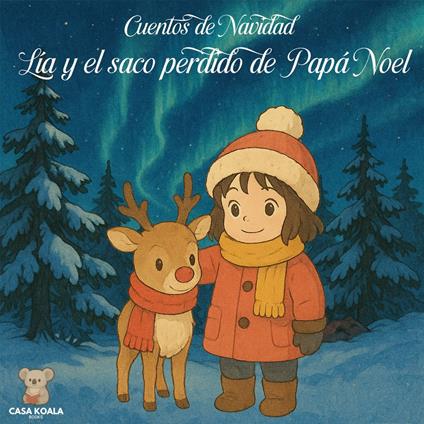 Lía y el saco perdido de Papá Noel (Cuento Infantil de Navidad)