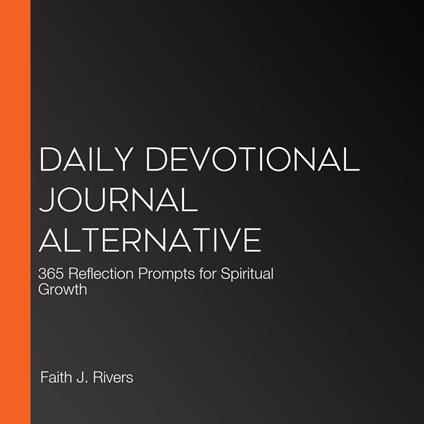 Daily Devotional Journal Alternative
