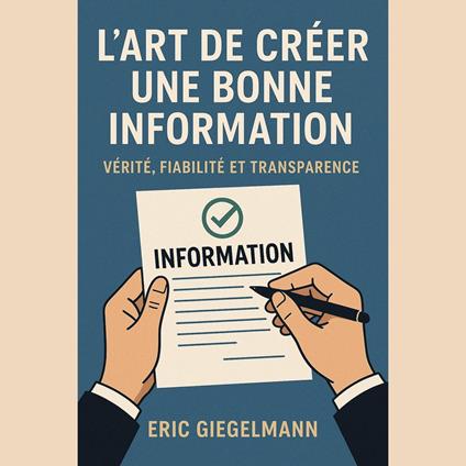 L'Art de Créer une Bonne Information, Vérité, Fiabilité et Transparence