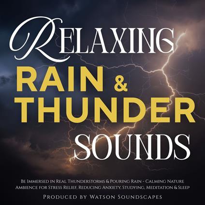 Relaxing Rain & Thunder Sounds