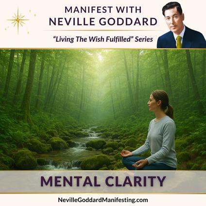 Manifest with Neville Goddard: Mental Clarity
