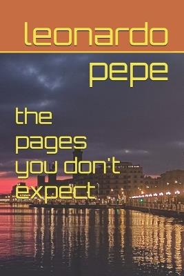 The pages you don't expect - Leonardo Pepe - cover