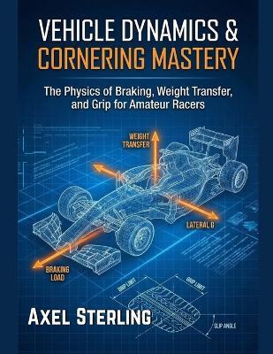 Vehicle Dynamics & Cornering Mastery: The Physics of Braking, Weight Transfer, and Grip for Amateur Racers. - Axel Sterling - cover