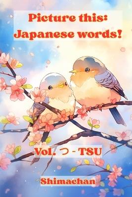 Picture this: Japanese words! Vol. つ - TSU: For Absolute Beginners: A Visual Guide to Japanese Pronunciation & Pitch Accent - Shimachan - cover