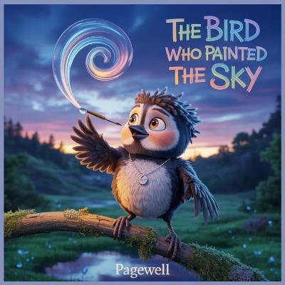 The Bird Who Painted the Sky - Kids Story Book: A Magical Adventure About Creativity, Courage, and Sharing - Pagewell Co - cover