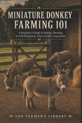 Miniature Donkey Farming 101: A Beginner's Guide to Raising, Breeding & Profiting from These Gentle Companions: Feeding, Training, Health Care & Sustainable Farming for Family-Friendly Livestock - Farmer's Library - cover