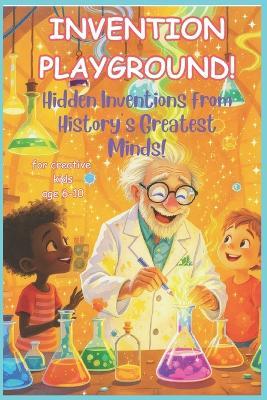 Invention Playground- Short Bedtime Stories: Hidden Inventions from History Greatest Minds, for creative and curious kids age 6 to 10 years - Carolyn James - cover