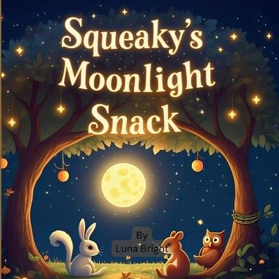 Squeaky's Moonlight Snack: A Gentle Bedtime Story About Friendship, Sharing, and Forest Magic (Ages 3-8) - Luna Bright - cover