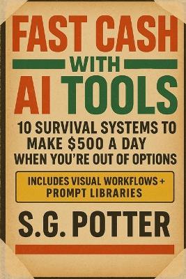 Fast Cash with AI Tools: The Broke Man's Blueprint to Daily Income and Freedom - S G Potter - cover