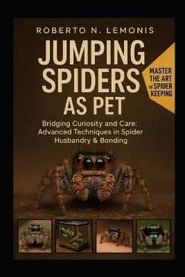 Jumping Spiders as Pet: Bridging Curiosity and Care: Advanced Techniques in Spider Husbandry & Bonding - Roberto N Lemonis - cover