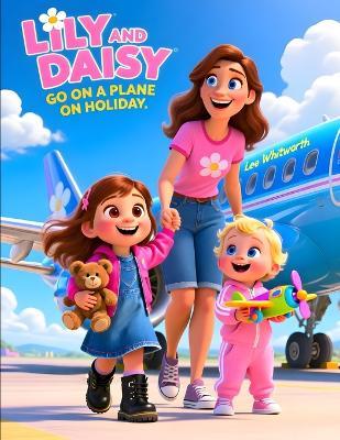 Lily And Daisy Go On A Plane On Holiday: A sweet sister adventure about flying for the first time - Lee Whitworth - cover