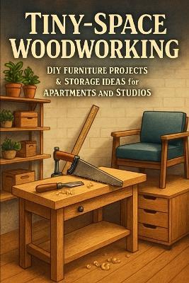 Tiny-Space Woodworking: DIY Furniture Projects & Storage Ideas for Apartments and Studios - John Rhea - cover