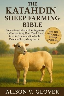 The Katahdin Sheep Farming Bible: Comprehensive Manual for Beginners on Pasture Setup, Herd Health Care, Parasite Control and Profitable Katahdin Sheep Management - Alison V Glover - cover