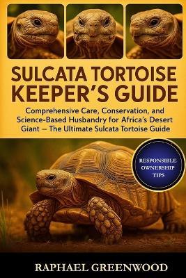 Sulcata Tortoise Keeper's Guide: Comprehensive Care, Conservation, and Science-Based Husbandry for Africa's Desert Giant - The Ultimate Sulcata Tortoise Guide - Raphael Greenwood - cover