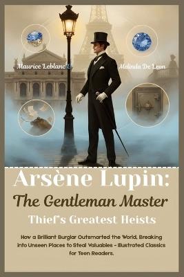 Arsène Lupin: The Gentleman Master Thief's Greatest Heists: How a Brilliant Burglar Outsmarted the World, Breaking into Unseen Places to Steal Valuables - Illustrated Classics for Teen Readers - Melinda de Leon,Maurice LeBlanc - cover
