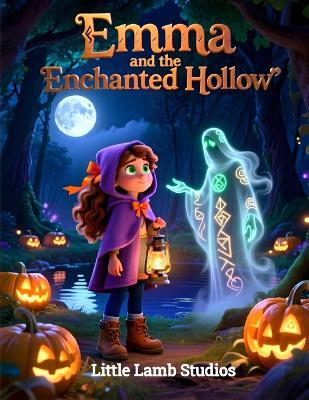 Emma and the Enchanted Hollow: A Halloween Tale of Courage, Kindness, and God's Light: A Christian Halloween Adventure for Kids Ages 3-10 About Faith, Friendship, and Overcoming Fear - Little Lamb Studios - cover