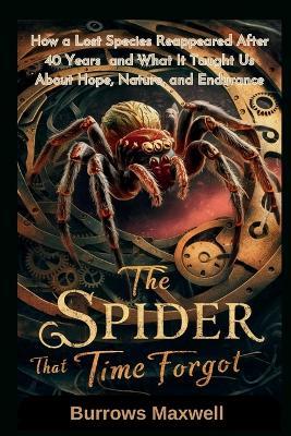 The Spider That Time Forgot: How a Lost Species Reappeared After 40 Years and What It Taught Us About Hope, Nature, and Endurance - Burrows Maxwell - cover
